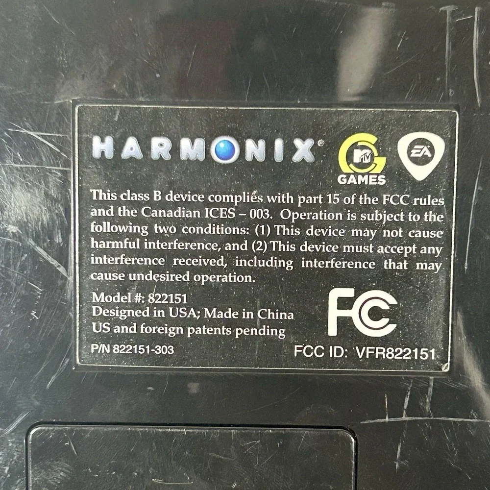 Harmonix Fender Stratocaster Rock Band PS3 Wireless Guitar Controller 822151